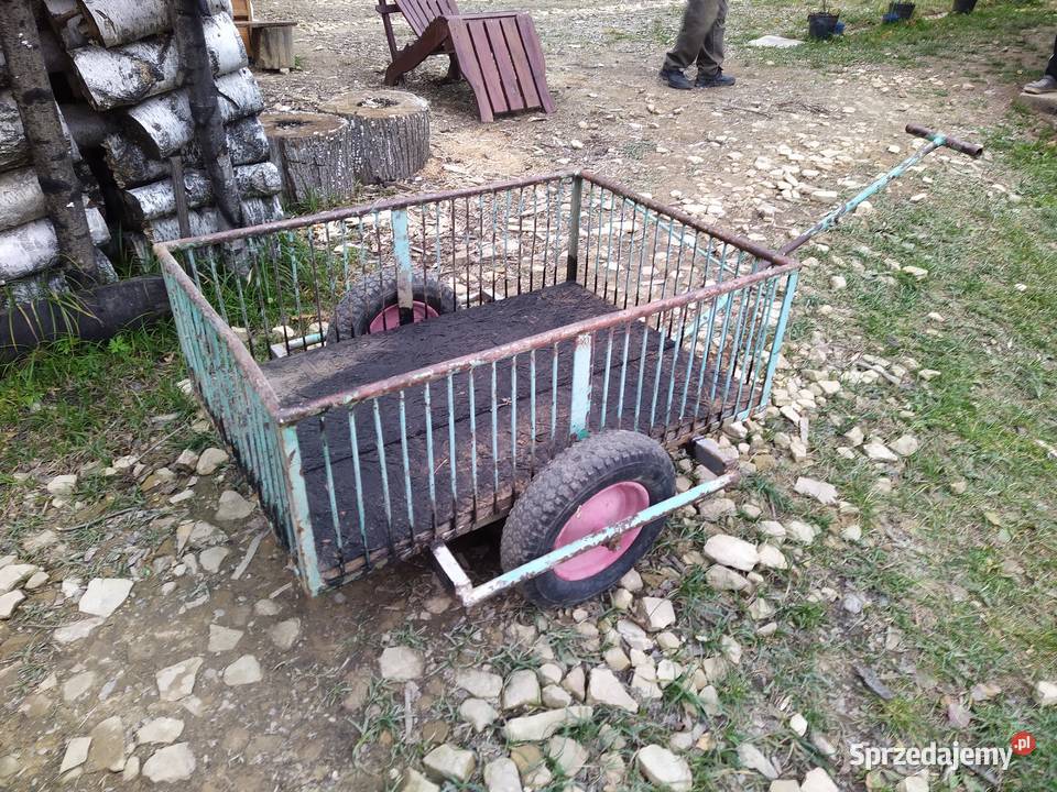Wózek dwukołowy solidny z rączką uchwytem quad Paleśnica