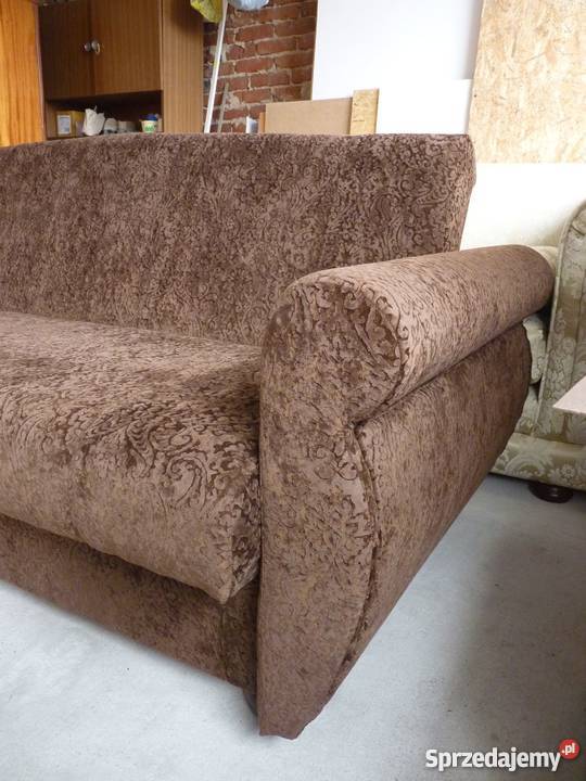 Kanapa wersalka sofa rozkładana pojemnik Niekłań Mały