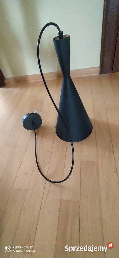 lampa sufitowa wisząca czarna Poznań