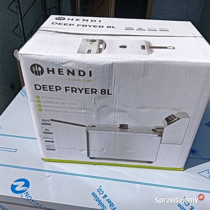 Hendi Frytownica Elektryczna Kitchen Line 8 wielkopolskie Słupia Kapitulna sprzedam