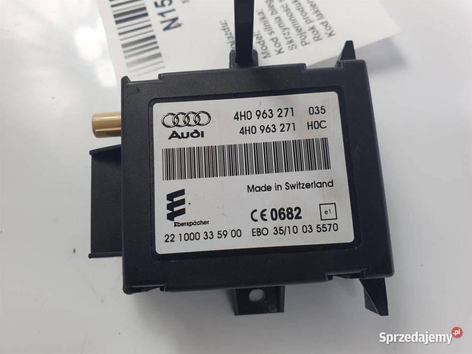 MODUŁ AUDI A8 D4 PRZED LIFT 4H0963271 Lipno sprzedam