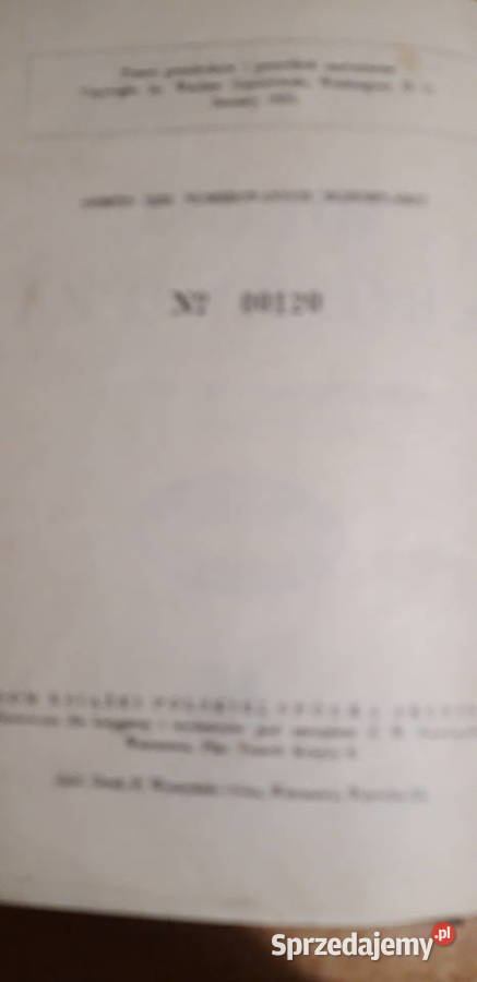 PUŁASKI W GĄSIOROWSKI Wwa1931wyd1 120z5250egz Iwno