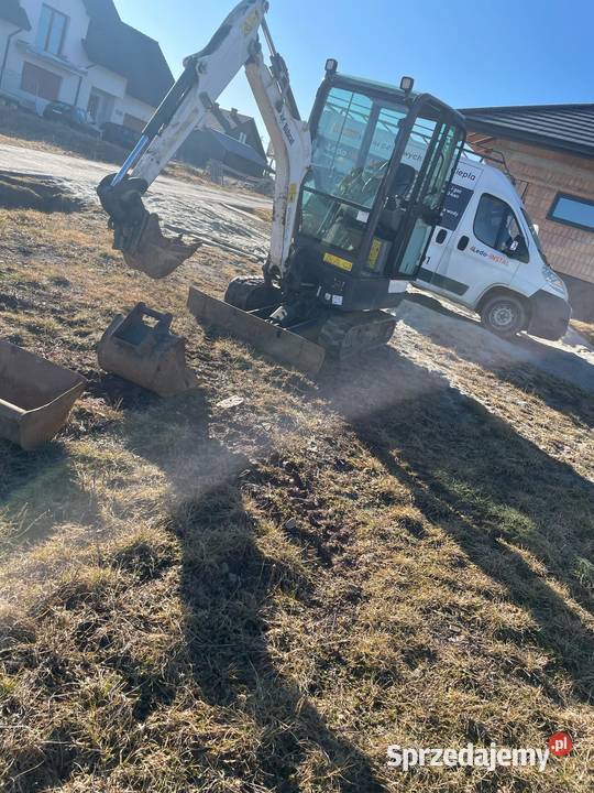minikoparka BOBCAT E19 ramię long Maszyny budowlane Nowy Sącz