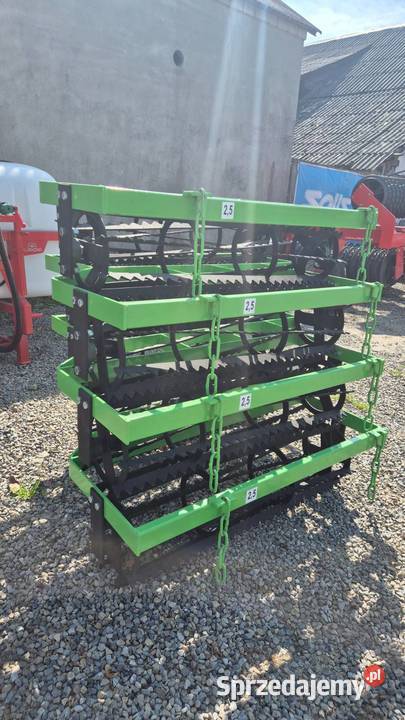 Agregat uprawowy 25m 4 rzędy zębów podwójne lubelskie Barchaczów