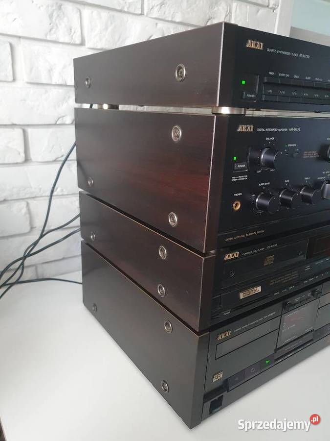 Wieża stereo AKAI AMM939 ATM739L GXM959W CDM959 pomorskie Solnica