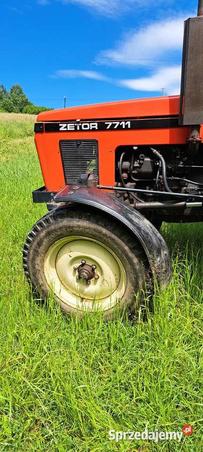Sprzedam Ciągnik Zetor 7711 większa moc 7211 Nowy Sącz