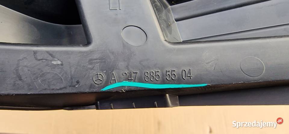 MERCEDES GLA H247 MOCOWANIE ZDERZAKA LEWY TYŁ
