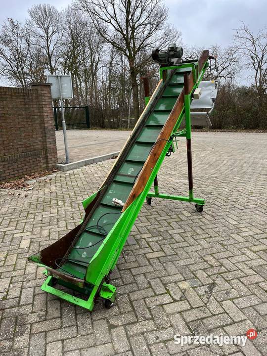Przenośnik 25 m z amortyzatorem upadku kaskadą Inowrocław