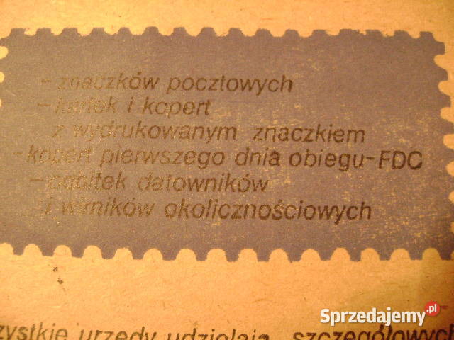 Starocie z PRL Znaczki pocztowe Koperta