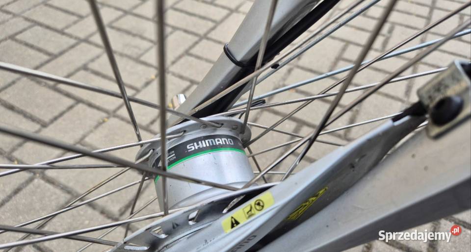 Rower sparta 7 biegów shimano koła 28 wielkopolskie Kotlin