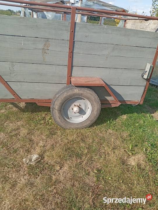 Sprzedam przyczepę dwukółkę nieuszkodzony Przyczepy rolnicze Gorzyce