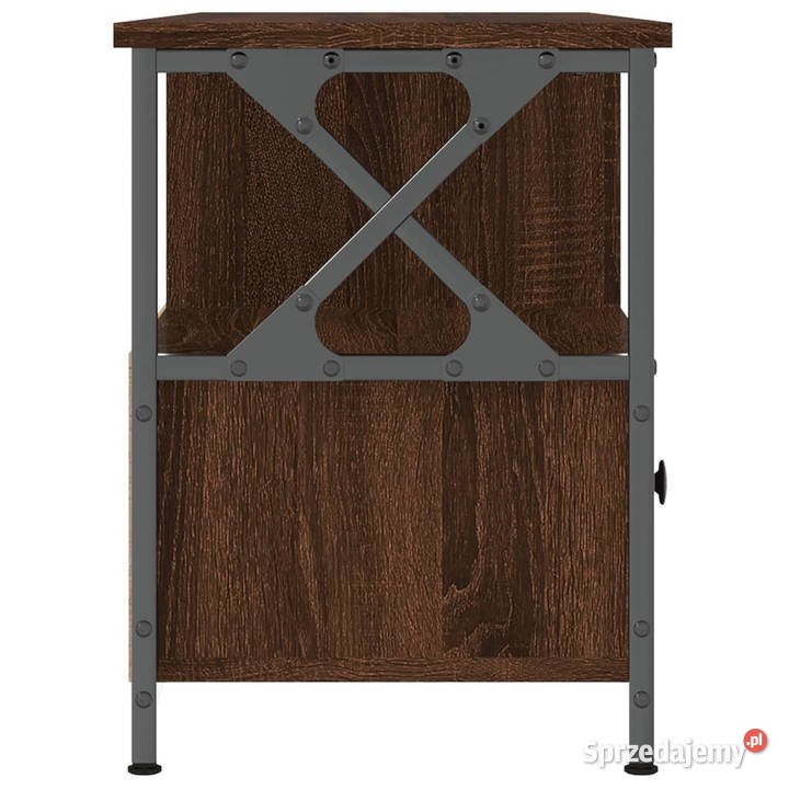 Szafka pod telewizor brązowy dąb 102x33x45 Warszawa