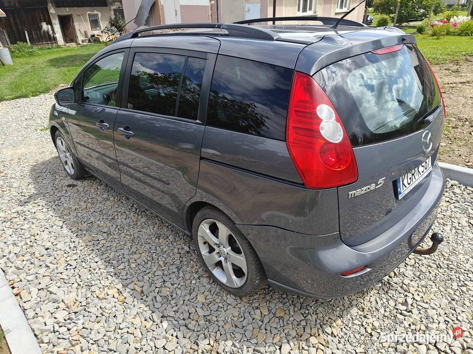 Mazda 5 20 diesel cr19 143 2007 7os hak Sękowa sprzedam
