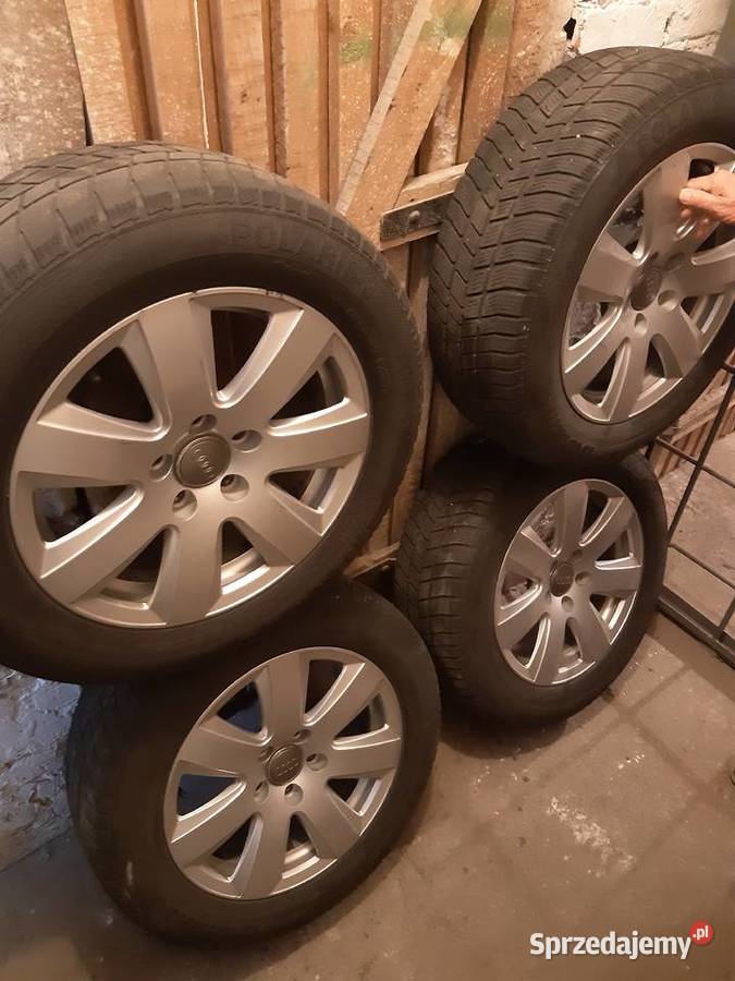 Felgi z oponami zimowymi 2255516 Audi a6 16x7 H2 Wałbrzych