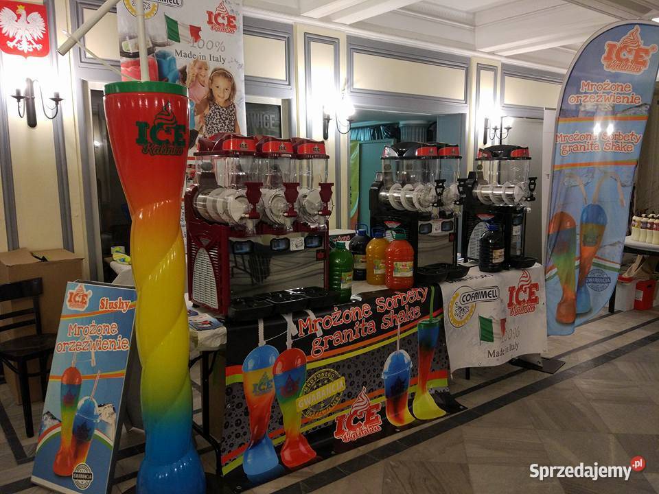 Makieta kielich kubek 3D model slushy granita Sandomierz sprzedam