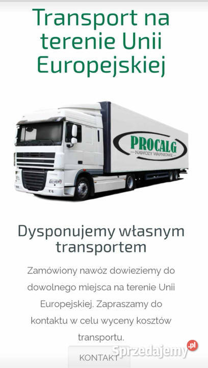 Wapno Nawozowe granulowane kreda wysoka jakość z Działoszyn