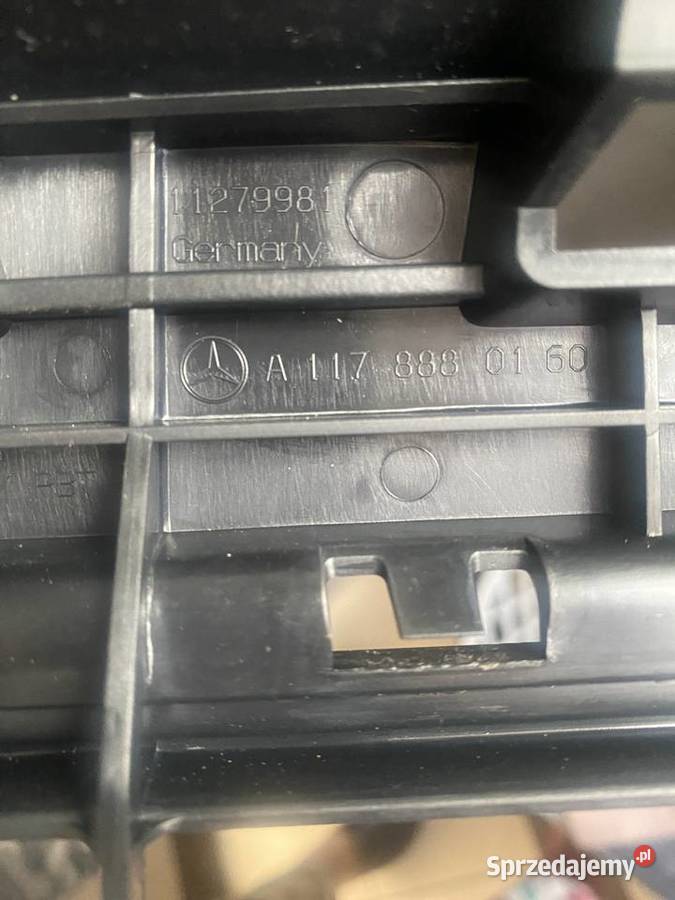 Atrapa Grill listwa chrom Oryginał Mercedes CLA Łęczyca