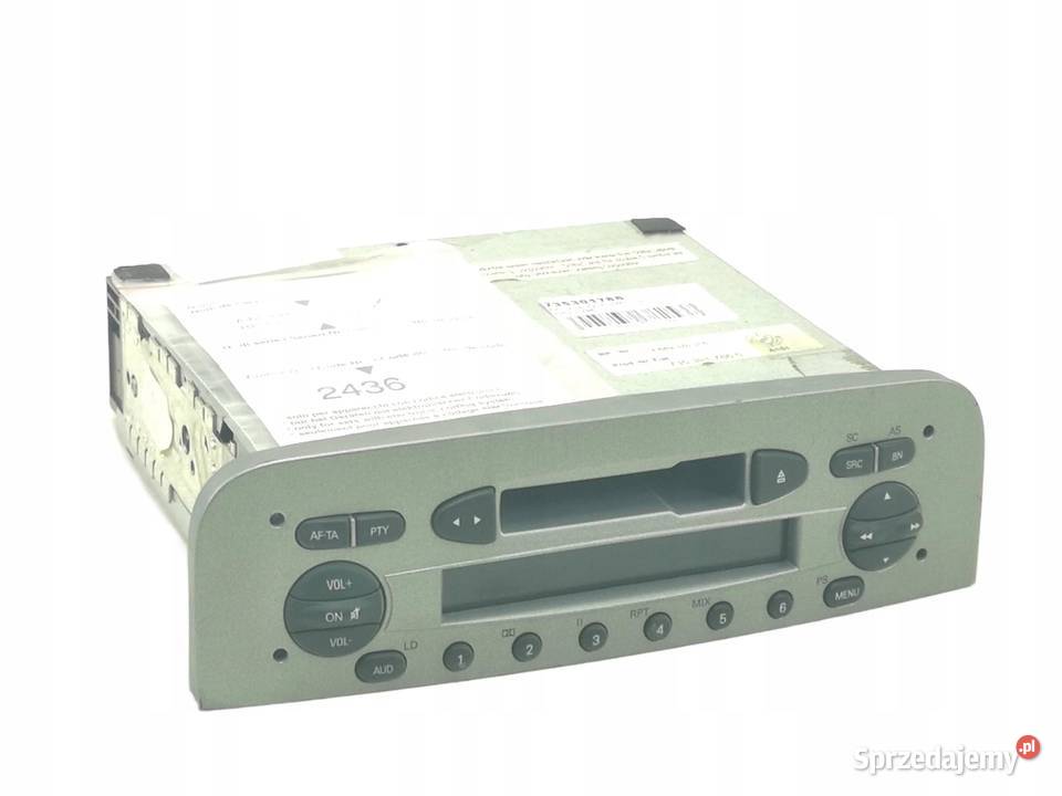 RADIO KASETOWE ALFA ROMEO 147 20002010 NOWE Sprzęt audio fabryczny