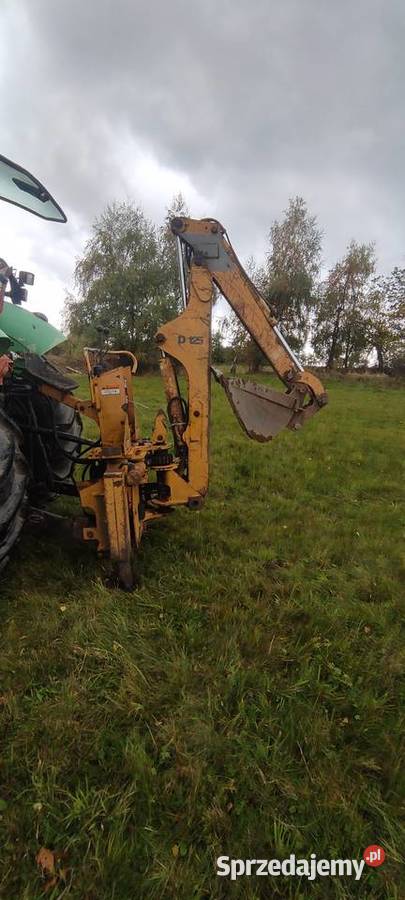 Koparka Case do ciągnika zawieszana ramie Case IH Wałbrzych