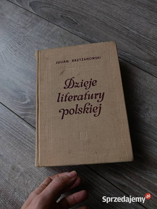 dzieje literatury polskiej julian Krzyżanowski sprzedam