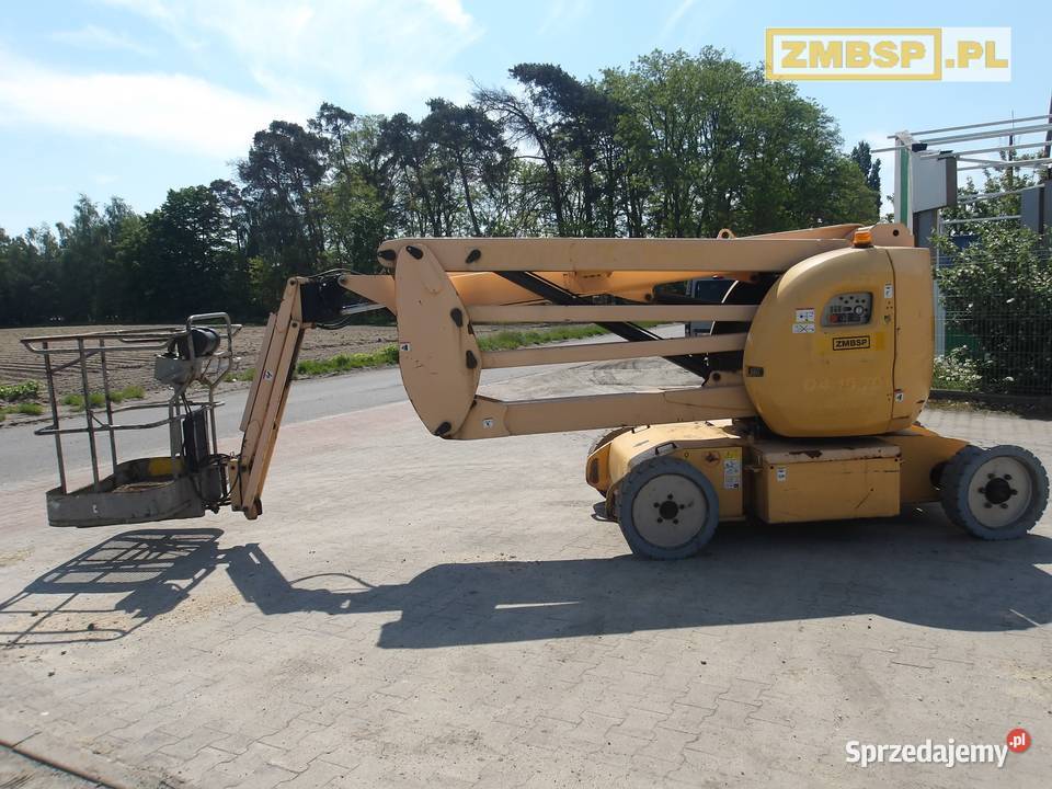 Podnośnik koszowy 15m MANITOU 150 AETJC Dźwigi, podnośniki wielkopolskie Pleszew