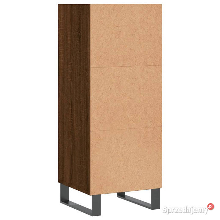 Szafka brązowy dąb 345x325x90 materiał Pozostałe