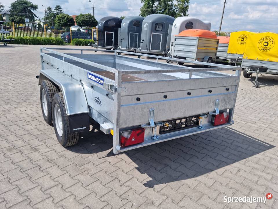 Przyczepa pod sprzęd budowlany uniwersalna nowa Lesznowola