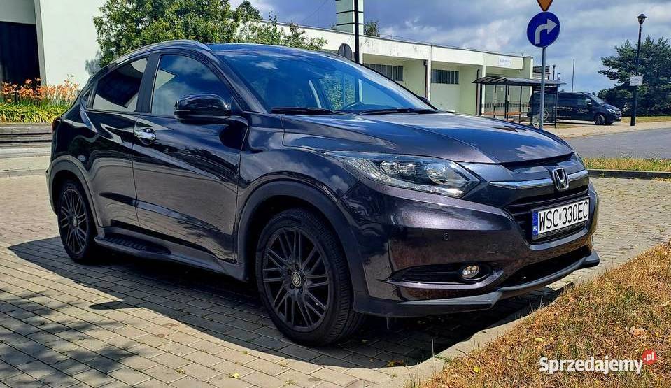 Honda H RV 15 Black Edition skóry panorama godny 100500km HR-V mazowieckie Sochaczew