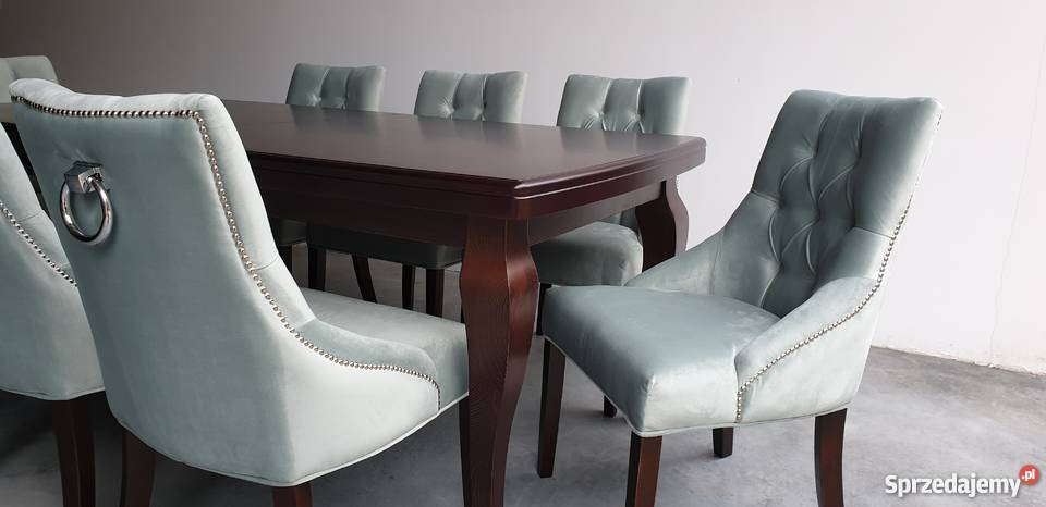 Krzesło glamour shabby vintage chesterfield z Bydgoszcz sprzedam