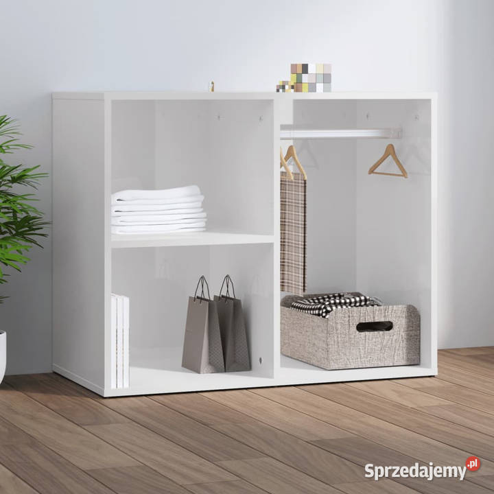 Szafka biała o wysokim połysku 80x40x65 WM808852 Warszawa