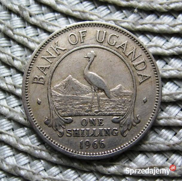 Uganda 1 Szyling 1966r Numizmatyka Kalisz
