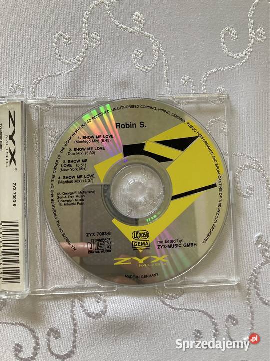 Płyta CD Single Robin S Schow Me Love Klasyka 1 płyta Płyty i kasety Czerwionka-Leszczyny