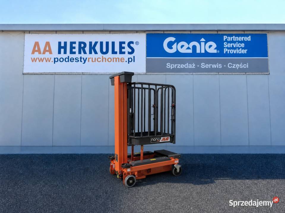 Podnośnik masztowy podest zwyżka JLG Nano 35 Katowice sprzedam