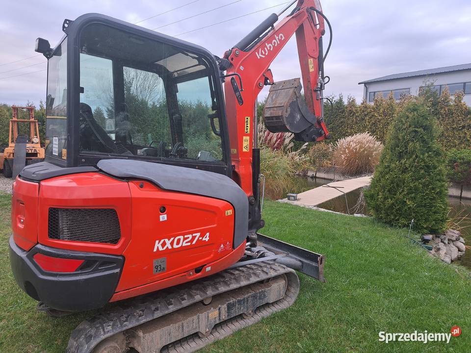 Minikoparka Kubota KX 0274 Białystok