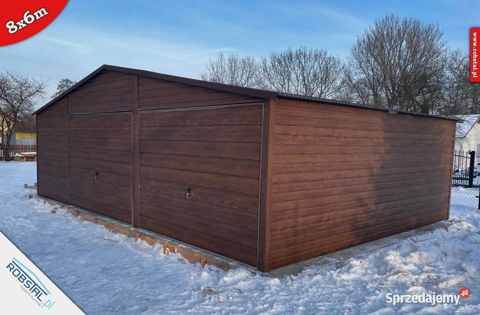 Konstrukcja Stalowa 8x6m OKAZJA Pabianice sprzedam