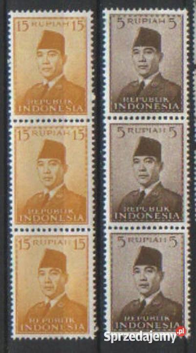 Zn Indonezja 293 6 x 3 1953 Gliwice