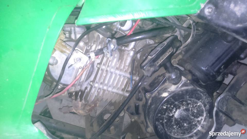 Kawasaki klf 220 lubelskie Rachodoszcze sprzedam