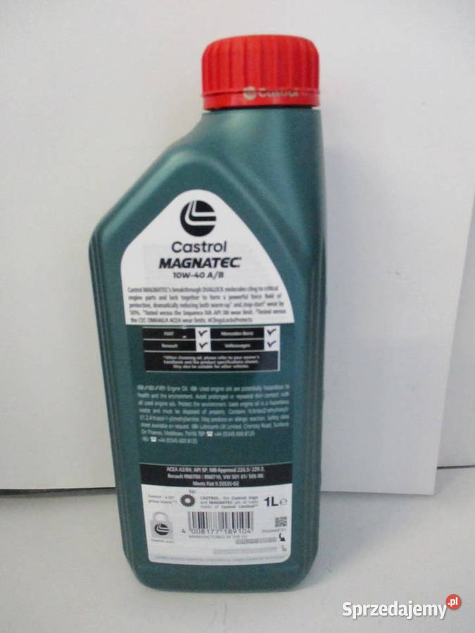 CASTROL MAGNATEC 10W40 AB ACEA AB AB API SN VW