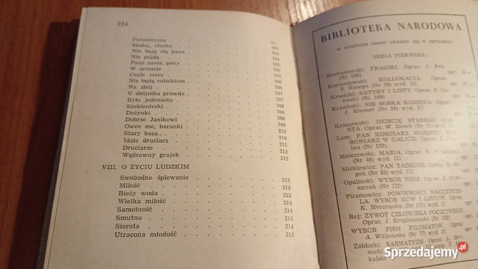 Czeska i słowacka pieśń ludowa wybór przeł Anna Gdańsk sprzedam