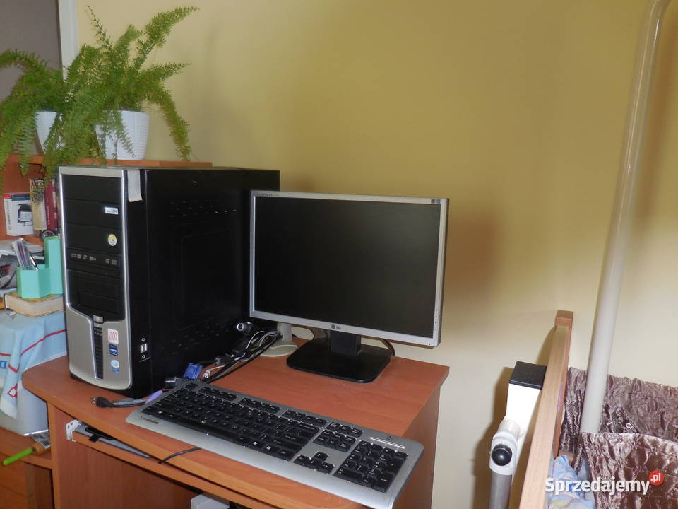 Komputer komplet monitor klawiatura Lublin