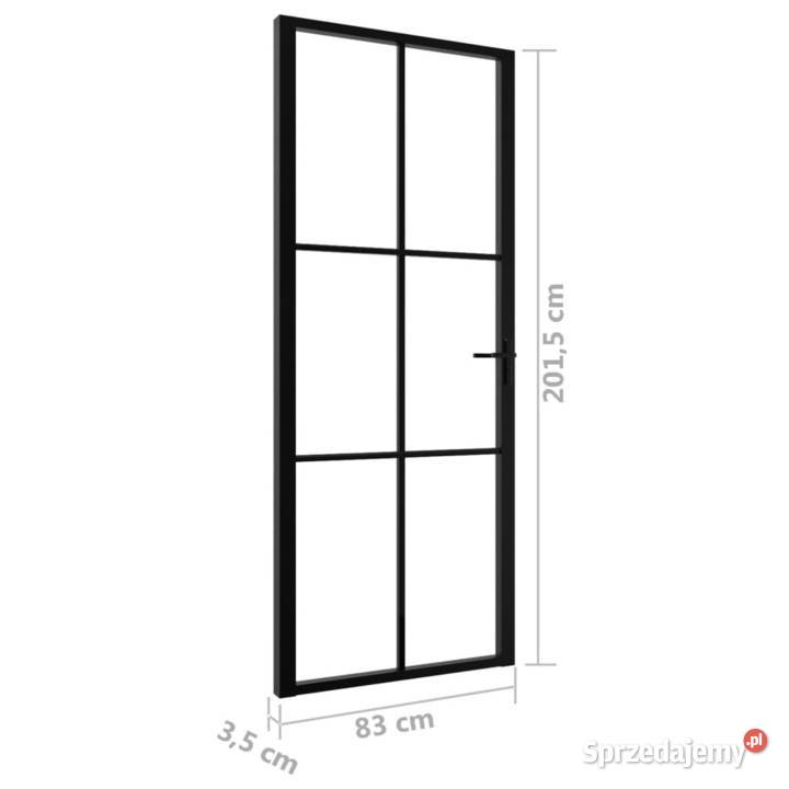 vidaXL Drzwi wewnętrzne szkło ESG i sprzedam