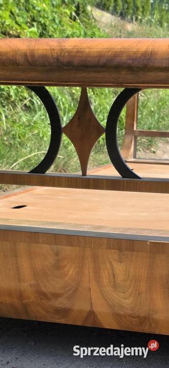 Łóżko biedermeier małopolskie Myślenice