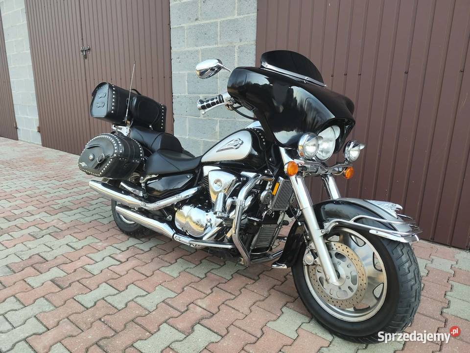 Suzuki intruder motor motocykl chopper kruzer