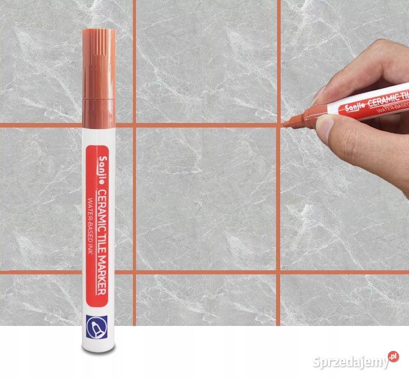 Brązowy marker do fug wodoodporny do renowacji Płock