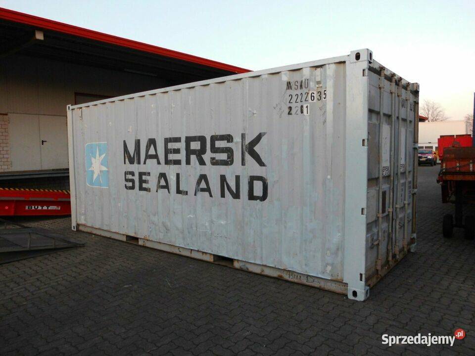 Kontener morski magazynowy 20DV 6 metrowy sprzedam