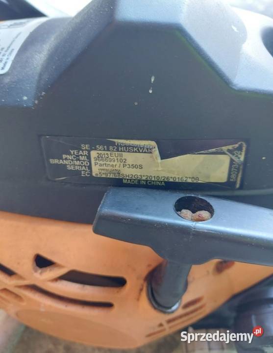 Piła Partner P350 S Piły łańcuchowe Bobowa