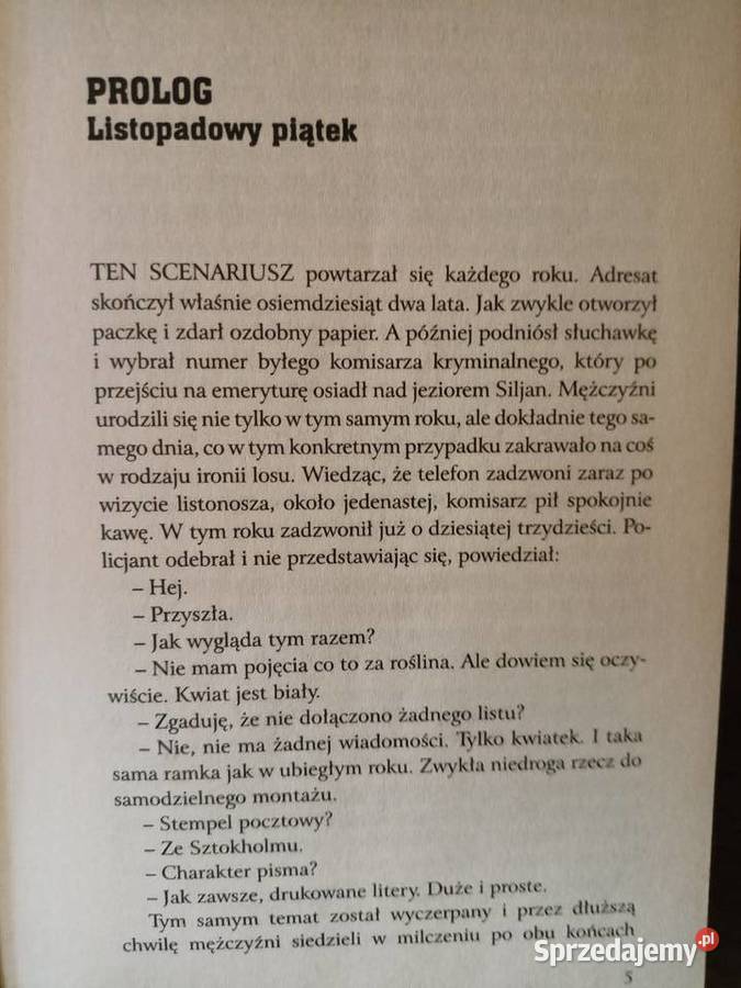 Larsson książki używane Warszawa księgarnia literatura piękna - proza zagraniczna sprzedam