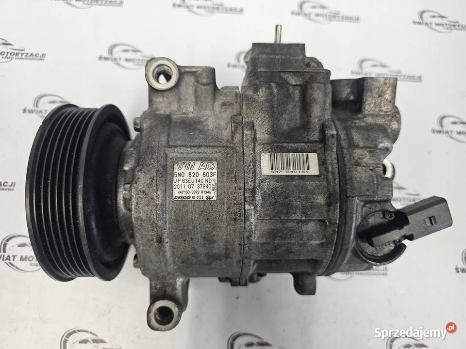 VW GOLF 16 TDI CAY 90 10r sprężarka klimatyzacji