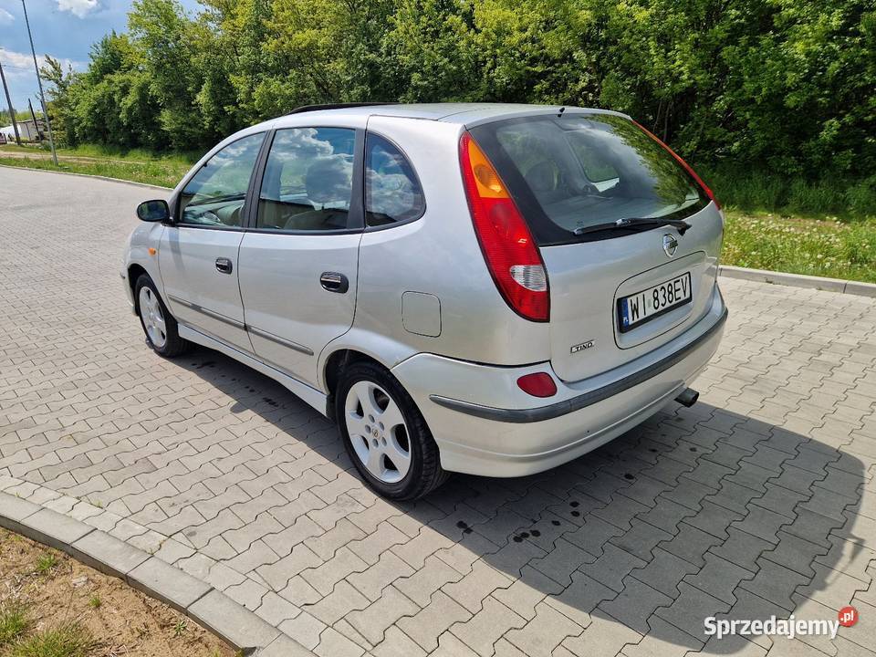 Nissan Almera Tino Benzyna Raty Zamiana benzyna mazowieckie