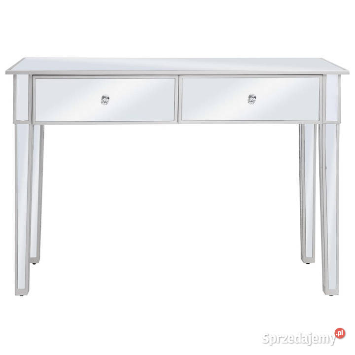 Lustrzany stolik konsola MDF i szkło 1065x38x765 Stoły Warszawa